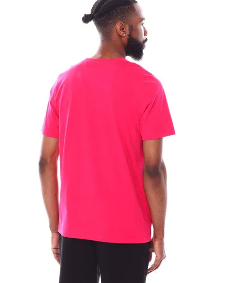 MEN PUMA SKI CLUB PINK GRAPHIC T-SHIRT