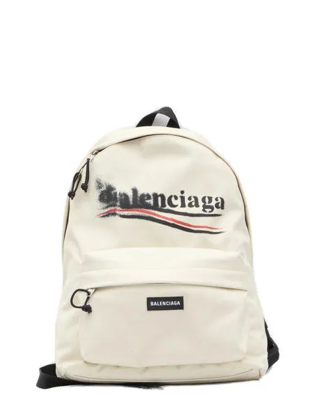 Men's Balenciaga Explorer Backpack in Nude & Neutrals SS24