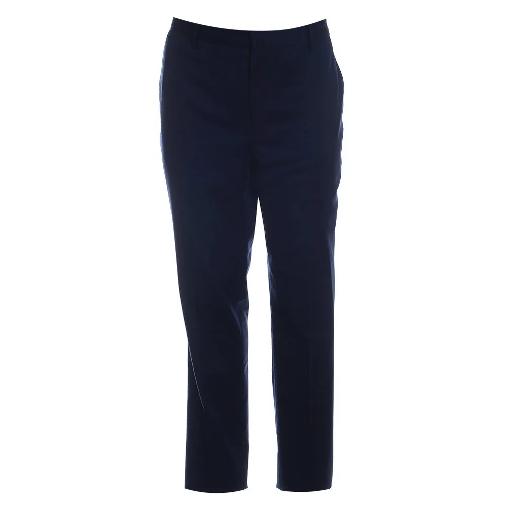 Mens Hackett London Textured Trousers in Navy