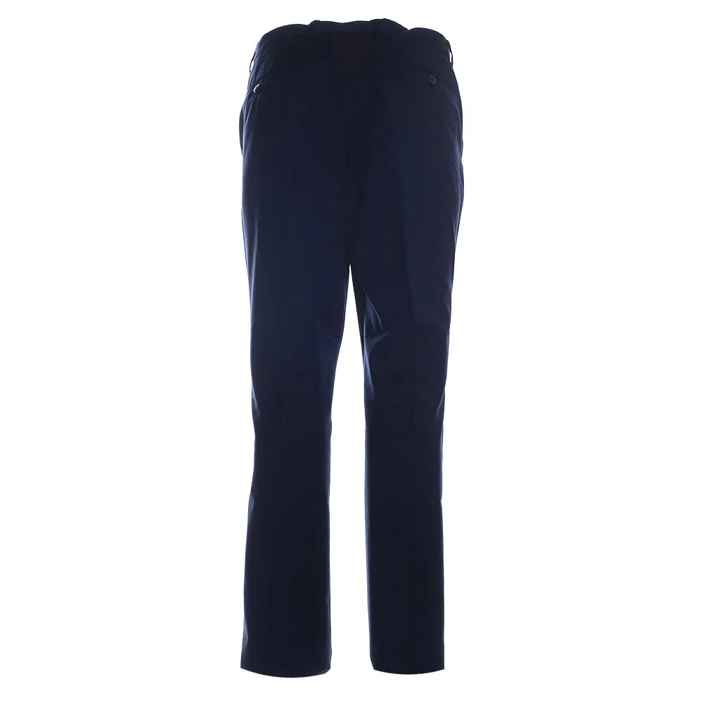 Mens Hackett London Textured Trousers in Navy