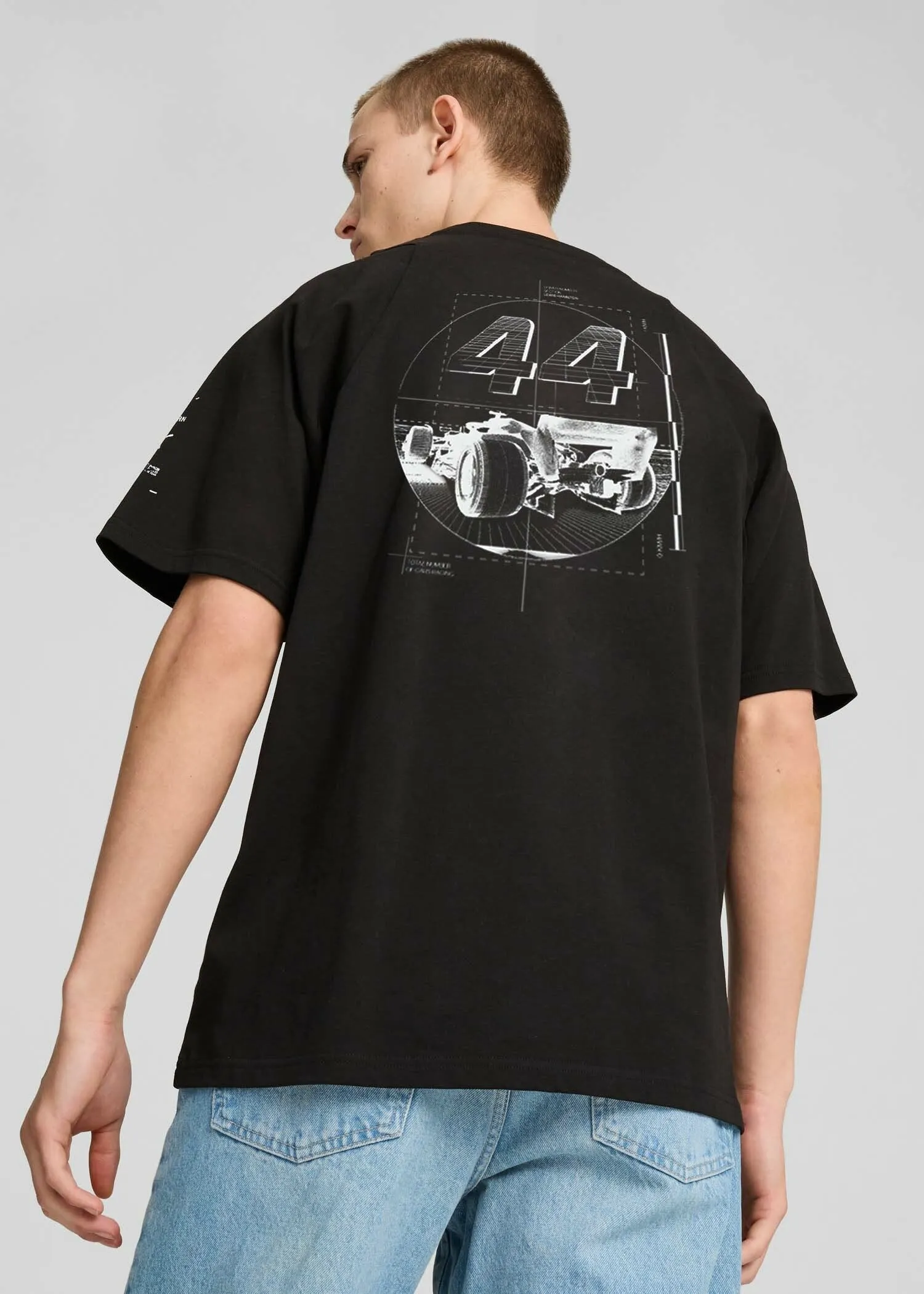 Mercedes-AMG F1 x PUMA x RBURN Drivers Tee 44 PUMA Black