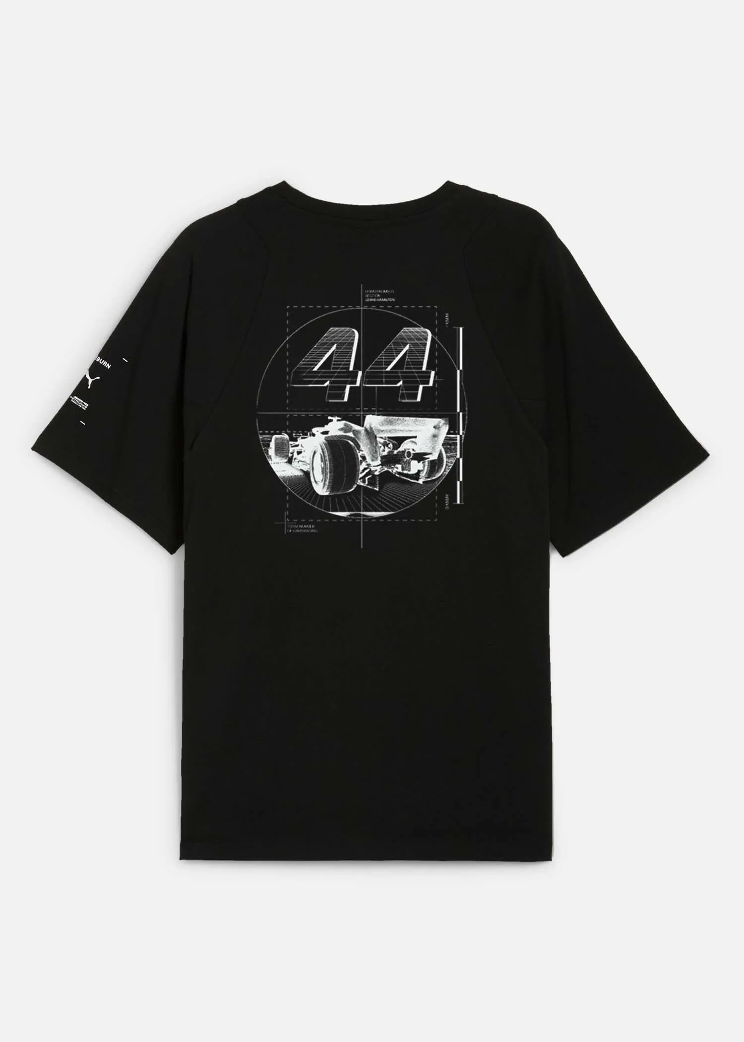 Mercedes-AMG F1 x PUMA x RBURN Drivers Tee 44 PUMA Black