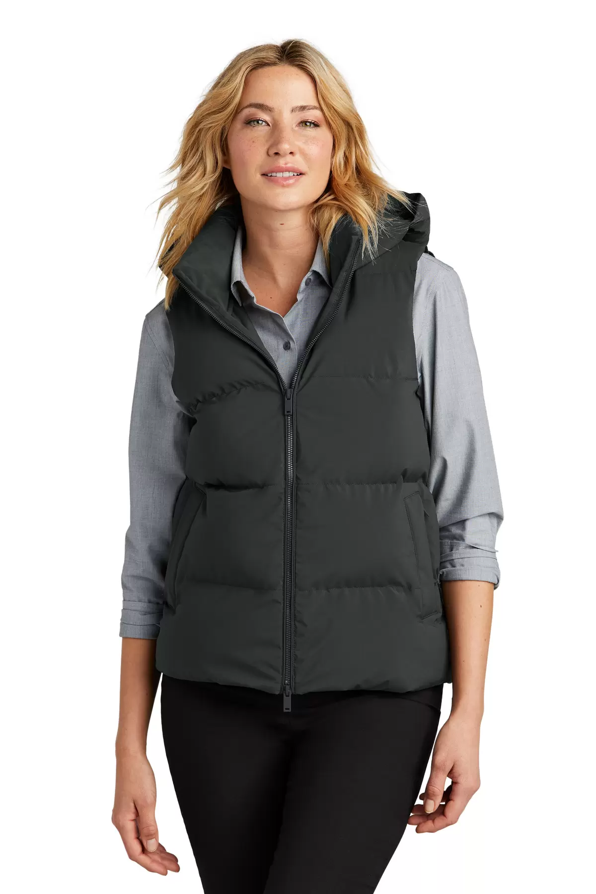 MERCER+METTLE MM7217    Women's Puffy Vest SKU: MM7217