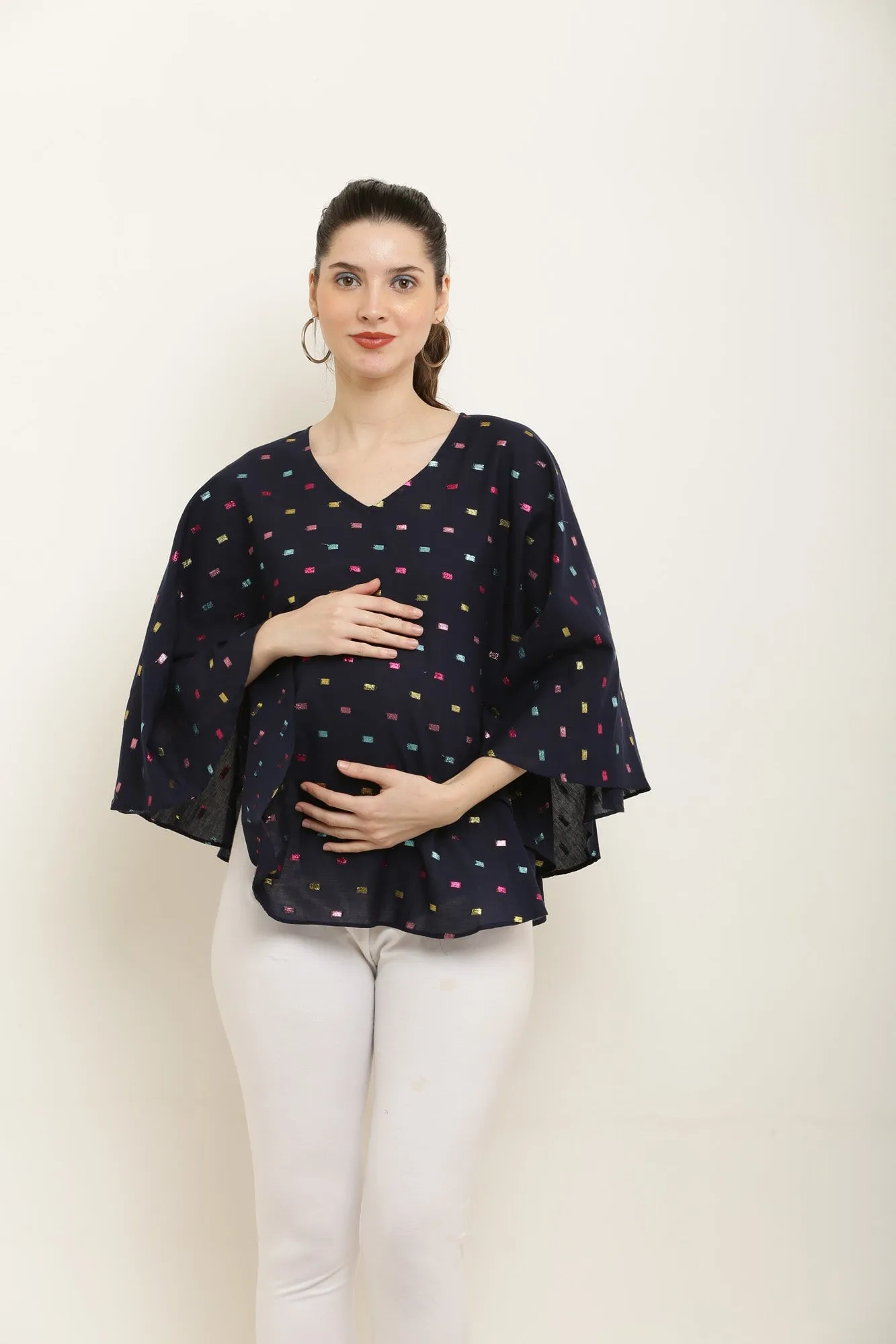 Midnight Blue Maternity & Nursing Stole