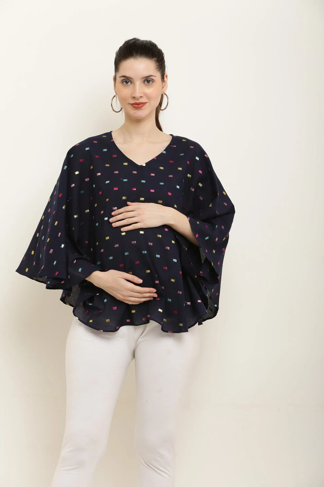 Midnight Blue Maternity & Nursing Stole