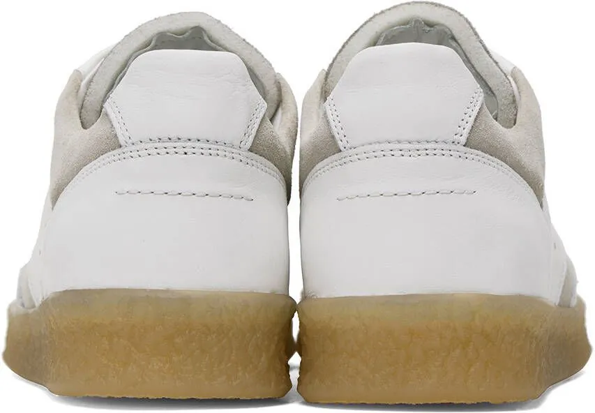 MM6 Maison Margiela White Court Sneakers