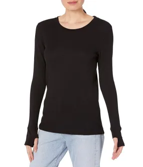 Mod-o-doc Cotton Modal Thermal Long Sleeve Crew Neck Tee