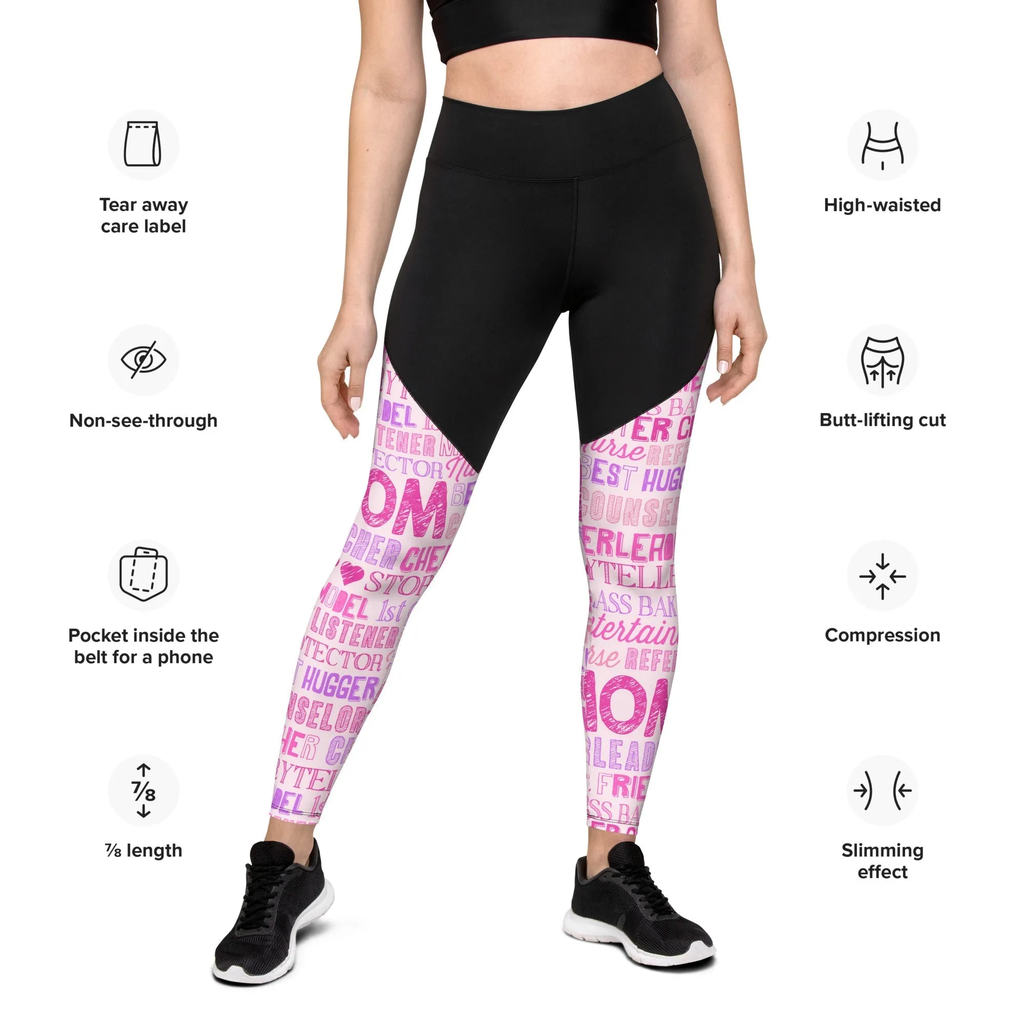 Mother's Day Compression Leggings