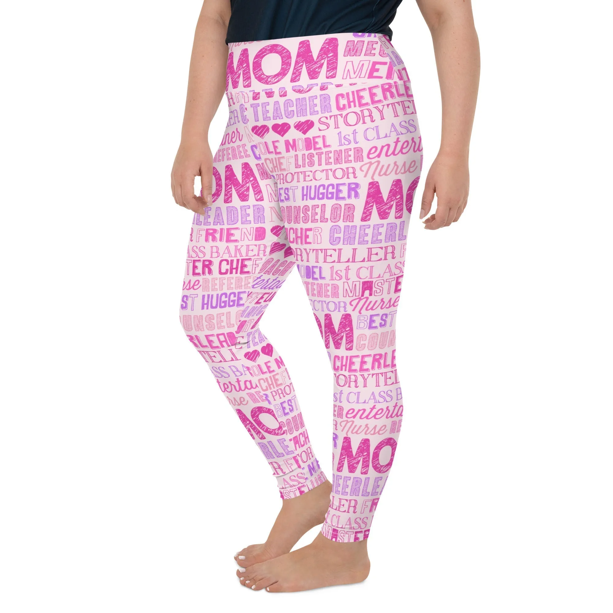 Mother's Day Plus Size Leggings