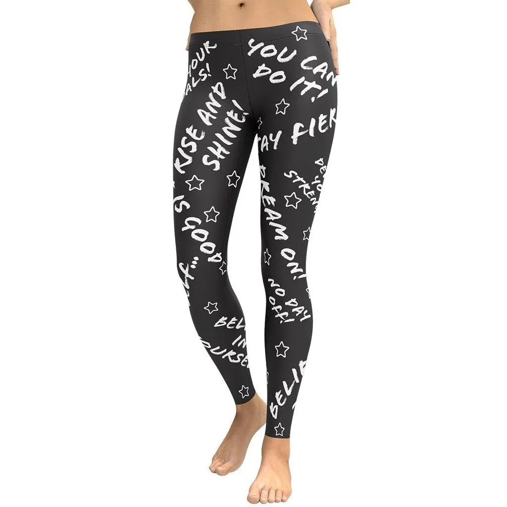 Motivational Leggings