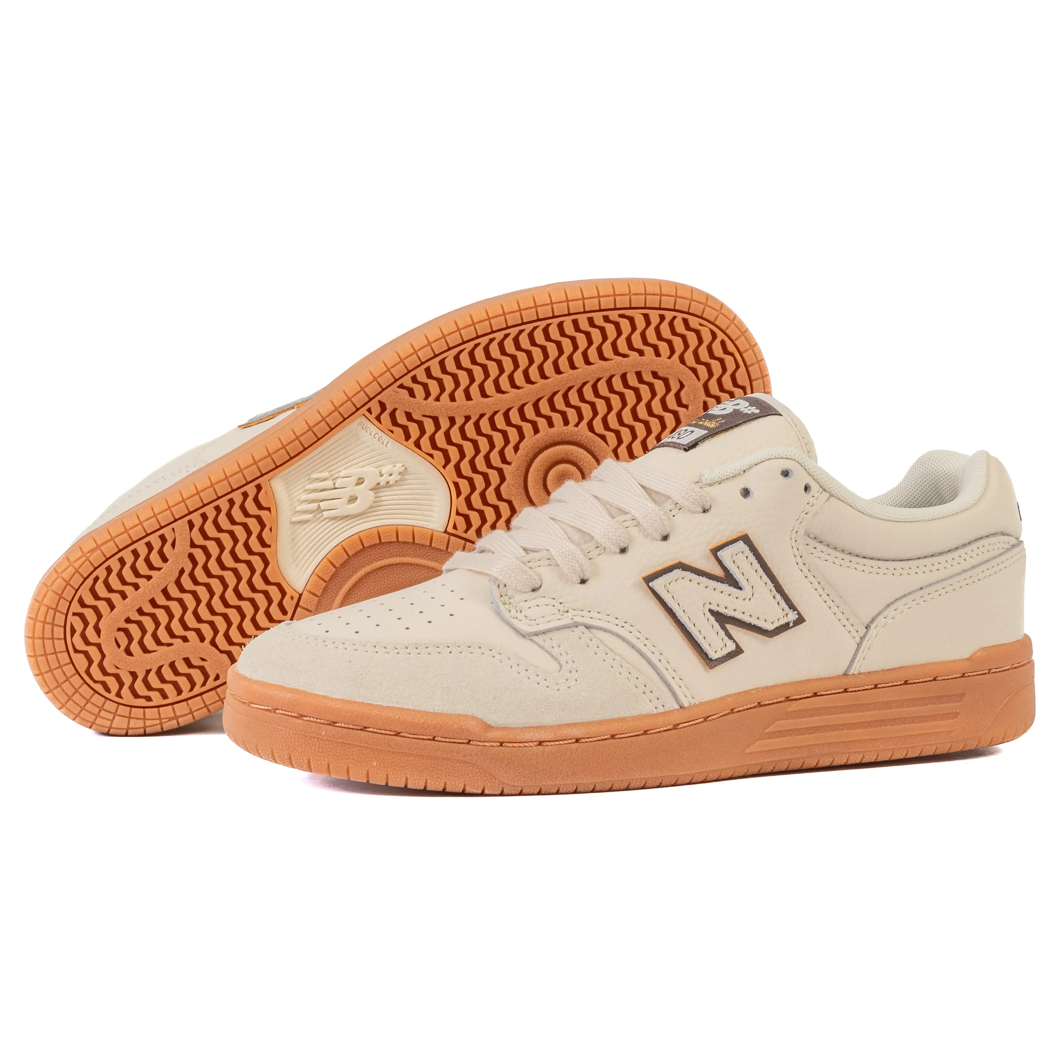 New Balance - 480 DRW (White/Brown)