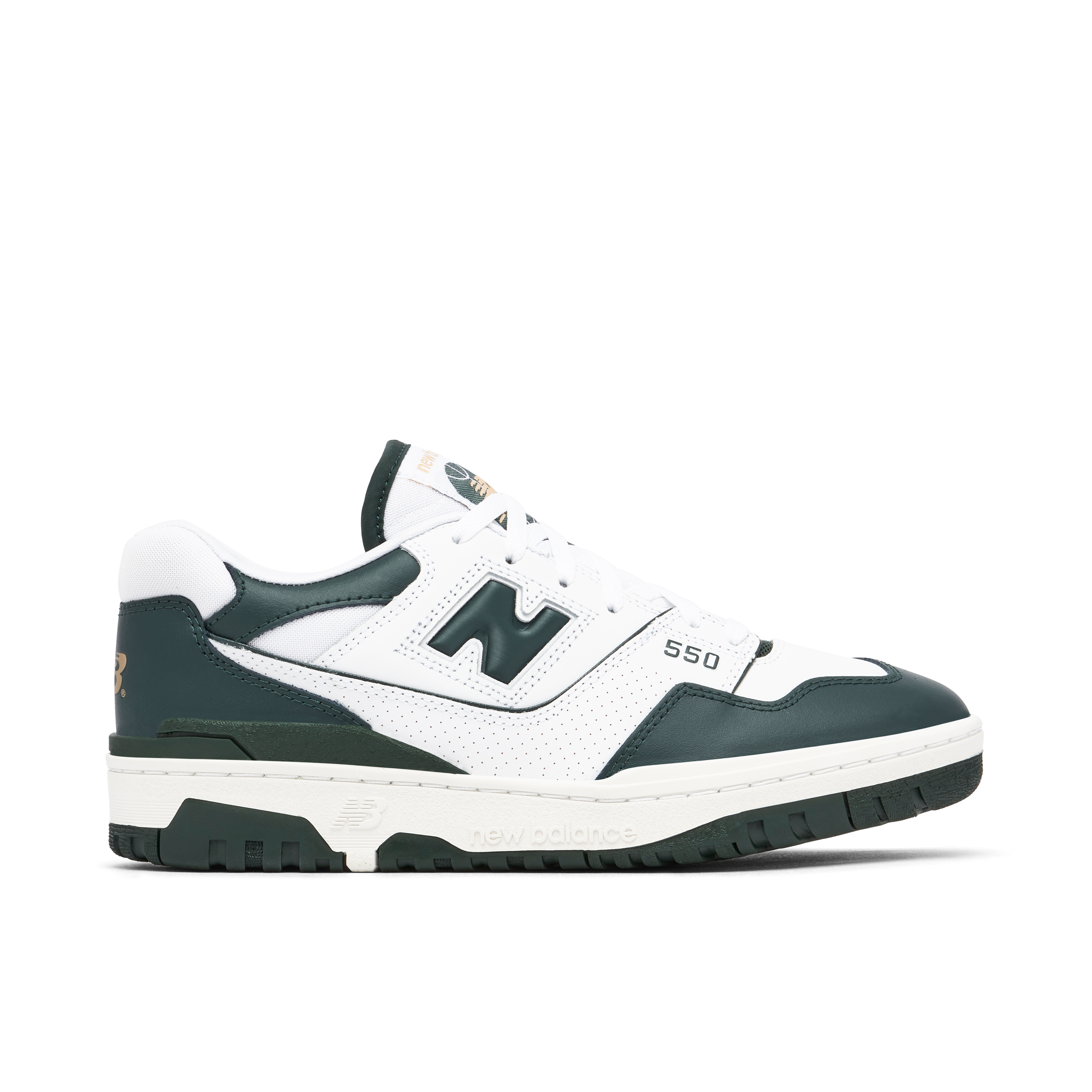 New Balance 550 White Dark Green | BB550GZ1 | Laced