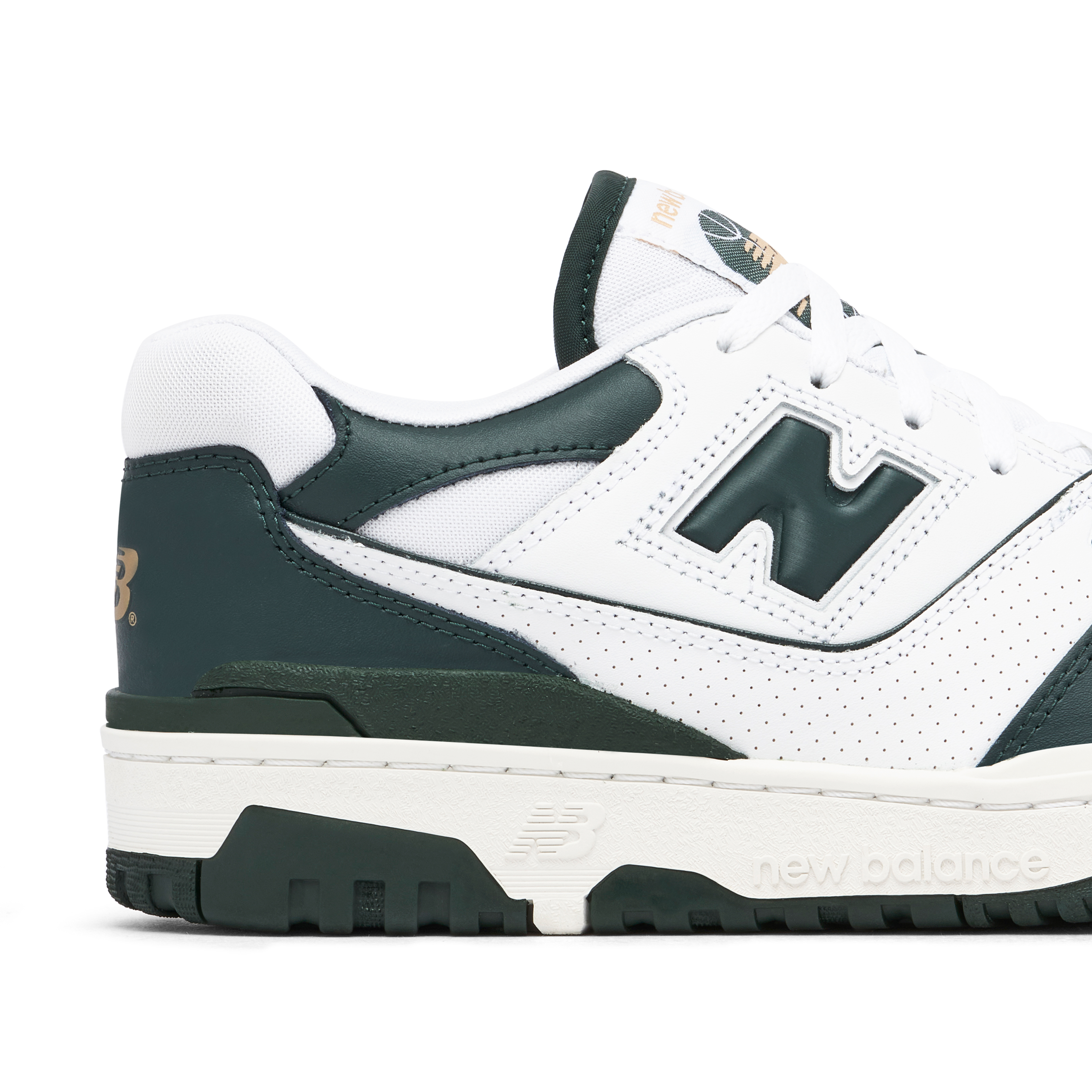 New Balance 550 White Dark Green | BB550GZ1 | Laced