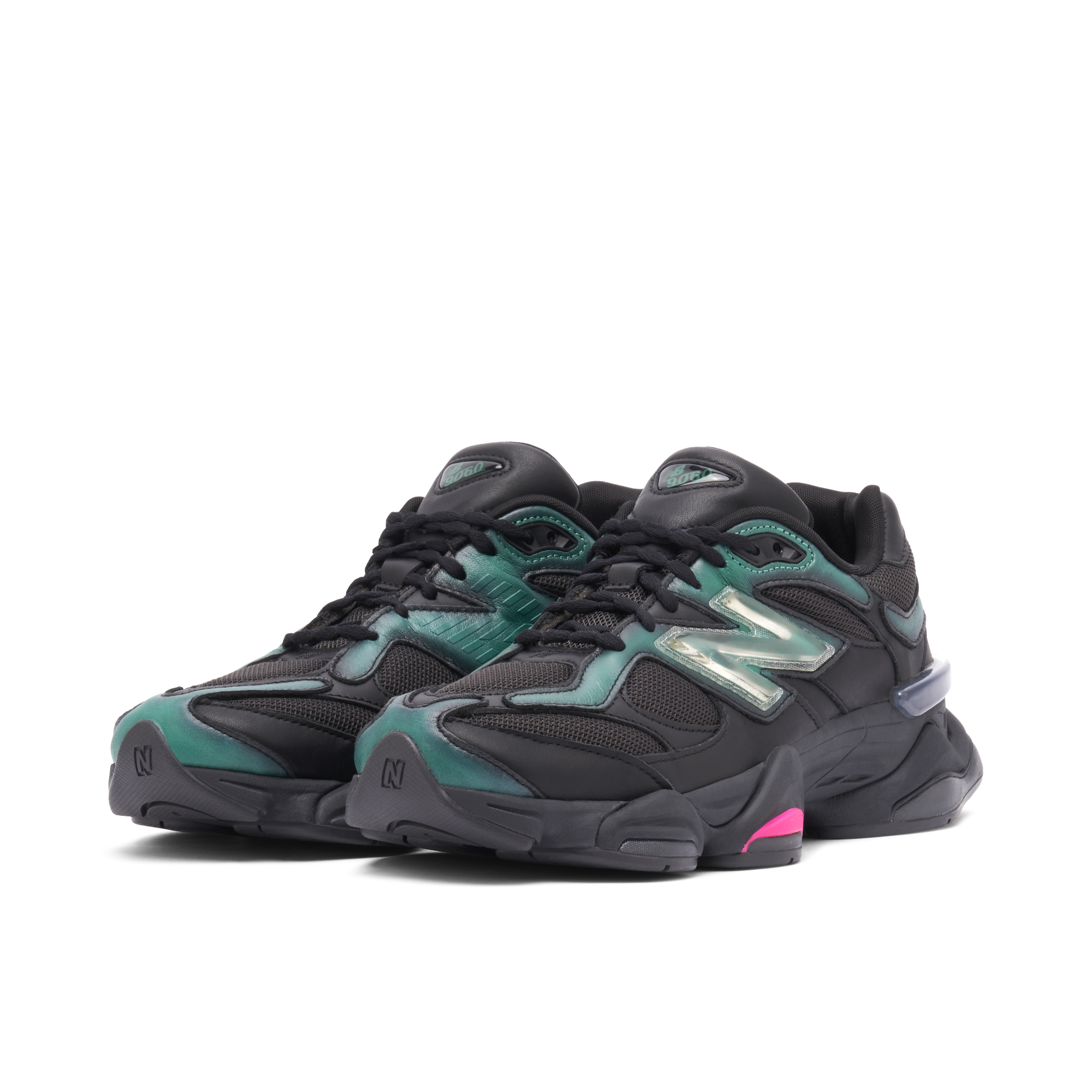 New Balance 9060 x Mowalola Black Teal | U9060ML | Laced