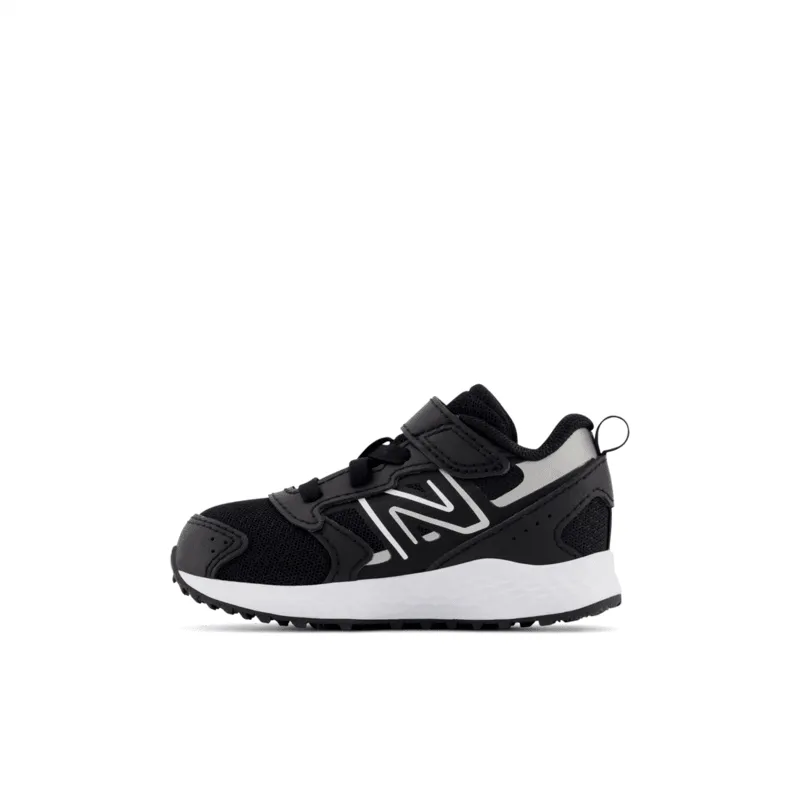 New Balance Infant Youth Fresh Foam 650 Bungee Lace with Top Strap - IT650BK1