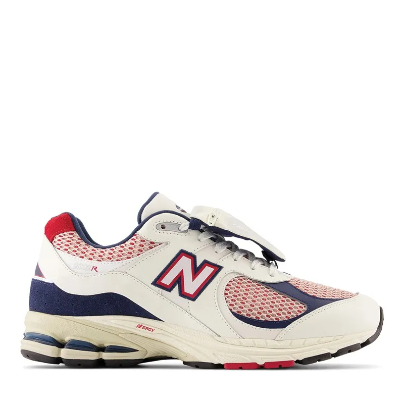 New Balance Mens 2002R Pouch Trainers Team Red/Navy