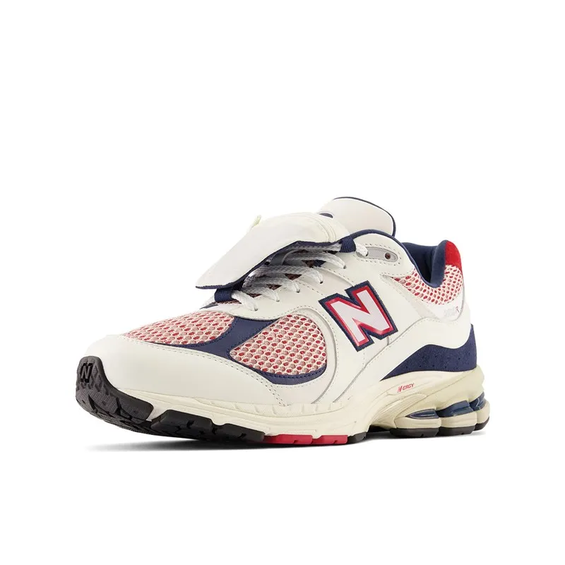 New Balance Mens 2002R Pouch Trainers Team Red/Navy