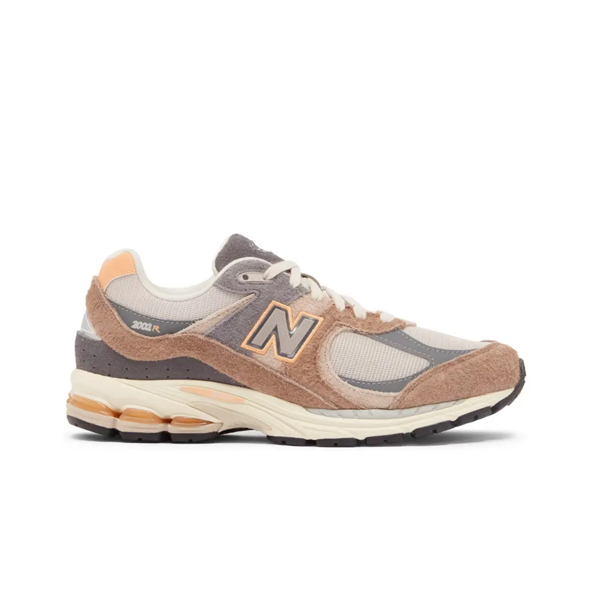 New Balance Mens 2002R Running Sneakers M2002REJ Mushroom/Hazy Peach/Castlerock