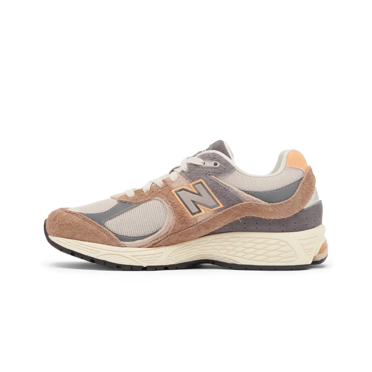 New Balance Mens 2002R Running Sneakers M2002REJ Mushroom/Hazy Peach/Castlerock