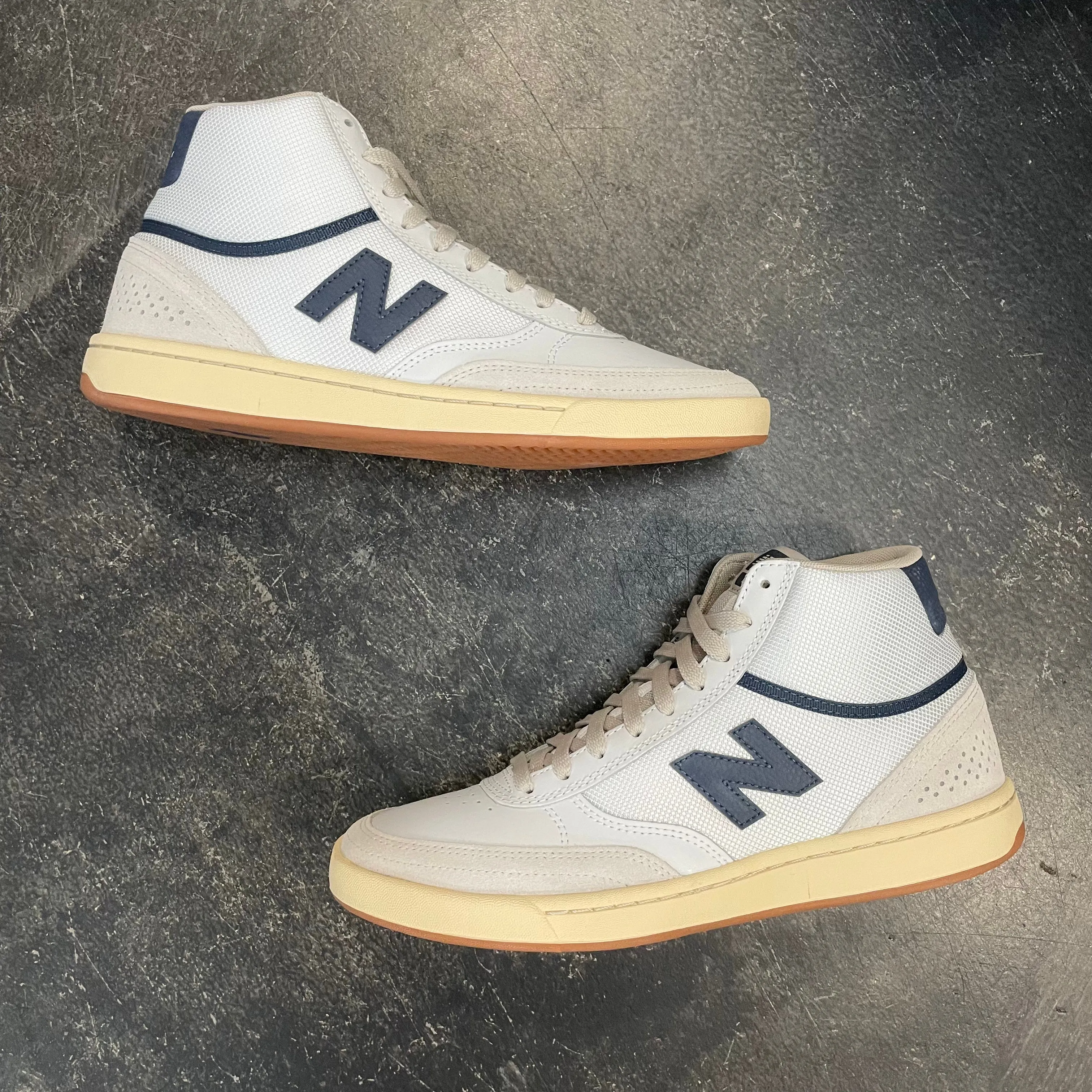 New Balance Numeric 440 High White/Grey/Navy