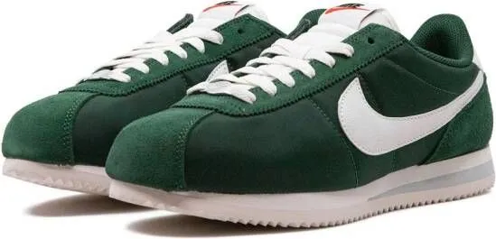 Nike Cortez suede sneakers Green