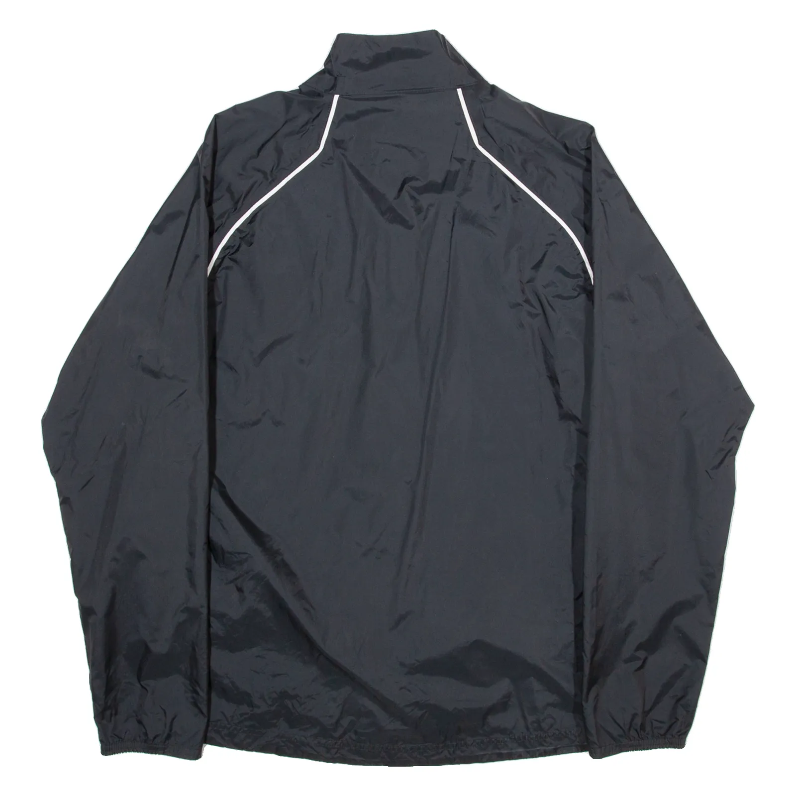 NIKE Packable Rain Jacket Womens Rain Jacket Black Nylon M