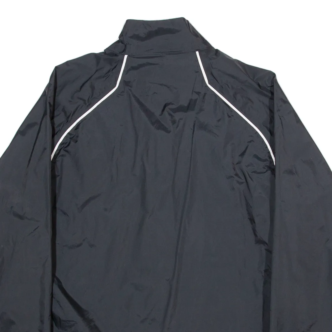 NIKE Packable Rain Jacket Womens Rain Jacket Black Nylon M