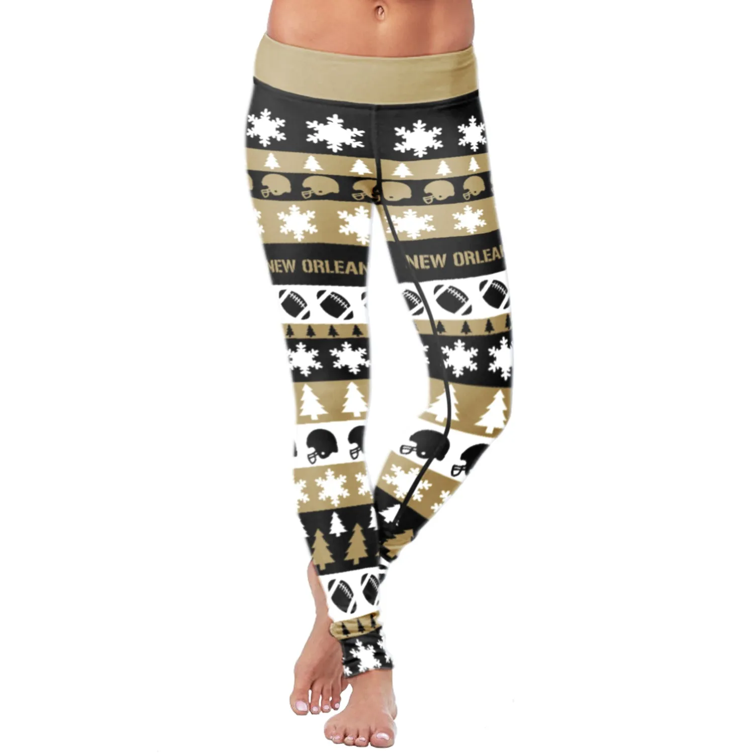 NO Christmas FB Leggings