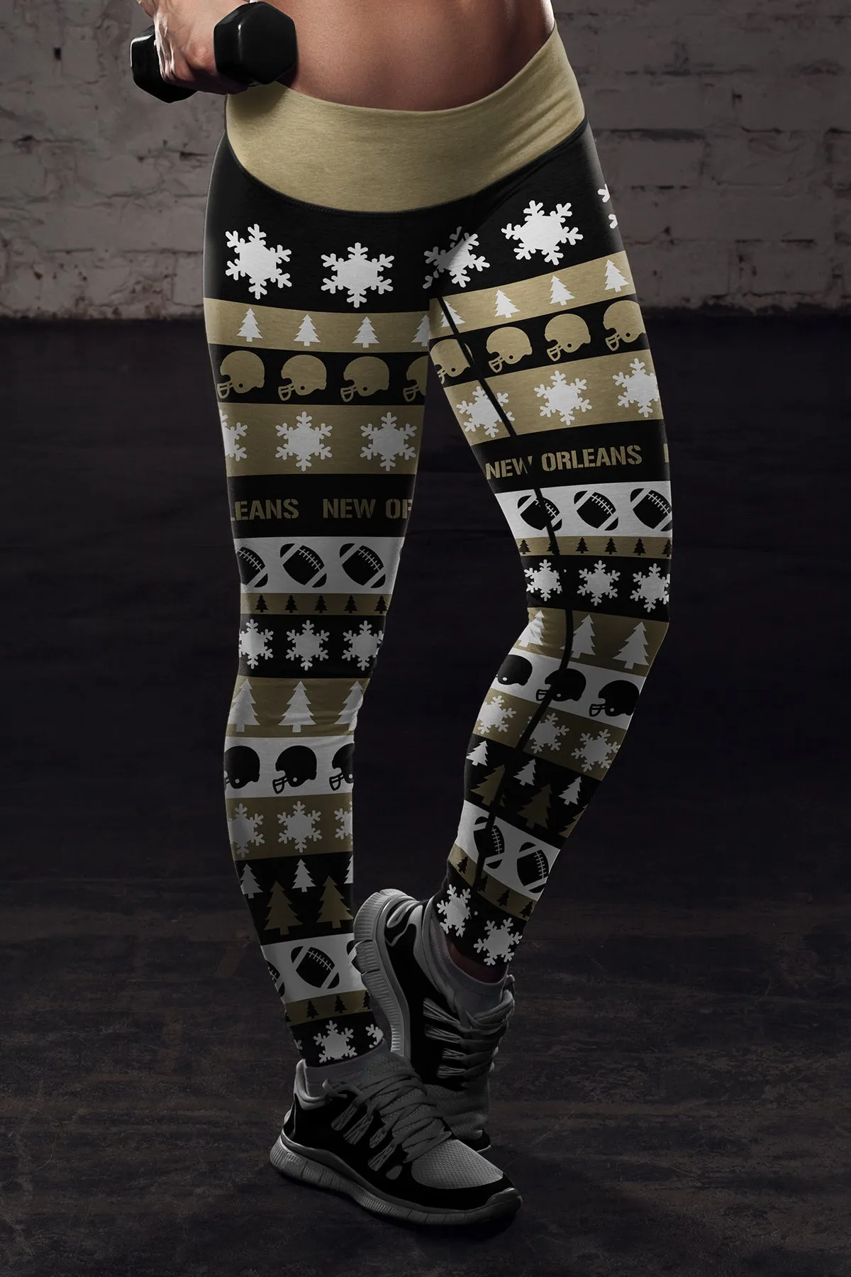 NO Christmas FB Leggings