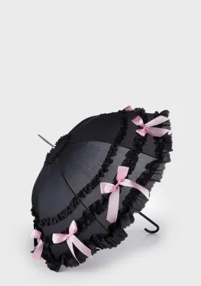 Not So Sweet Lace Trim Umbrella-