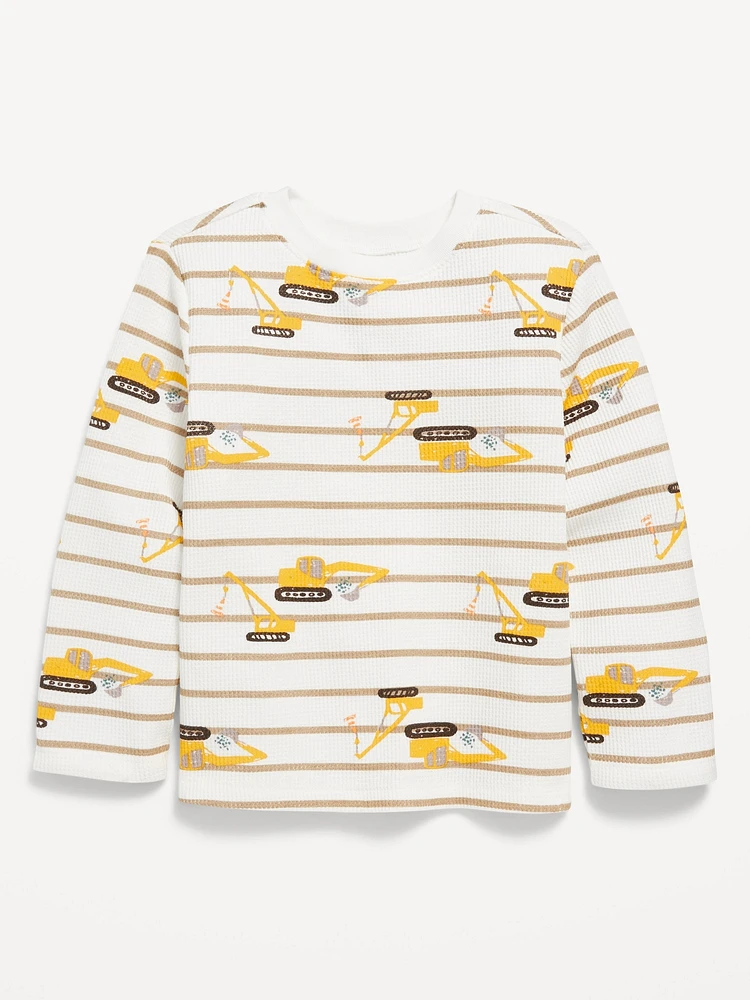 Old Navy Long-Sleeve Thermal-Knit T-Shirt for Toddler Boys