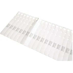 OnSyte Perforated Thermal Transfer Printable Strip Tags