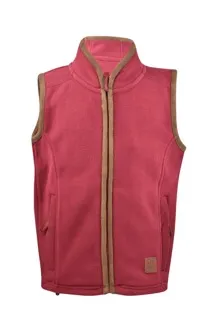 Oxford Blue Kids Fleece Gilet – Ruby