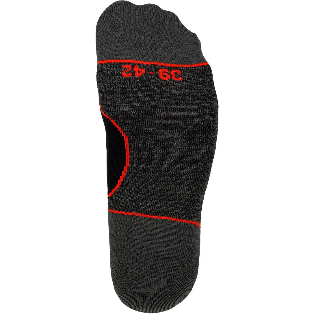 P.A.C. - Merino Xtra Warm Ski Socks red