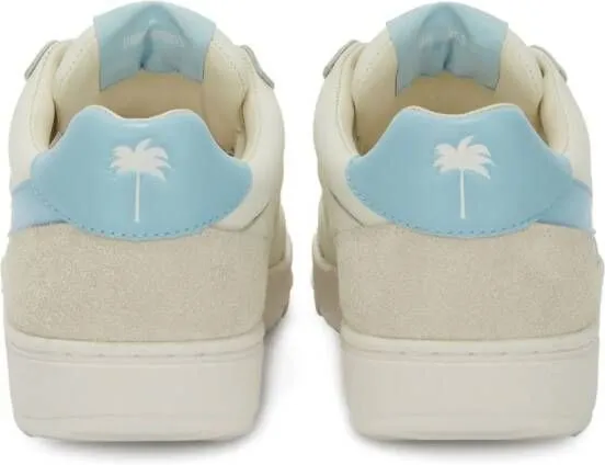 Palm Angels Palm Beach University leather sneakers White