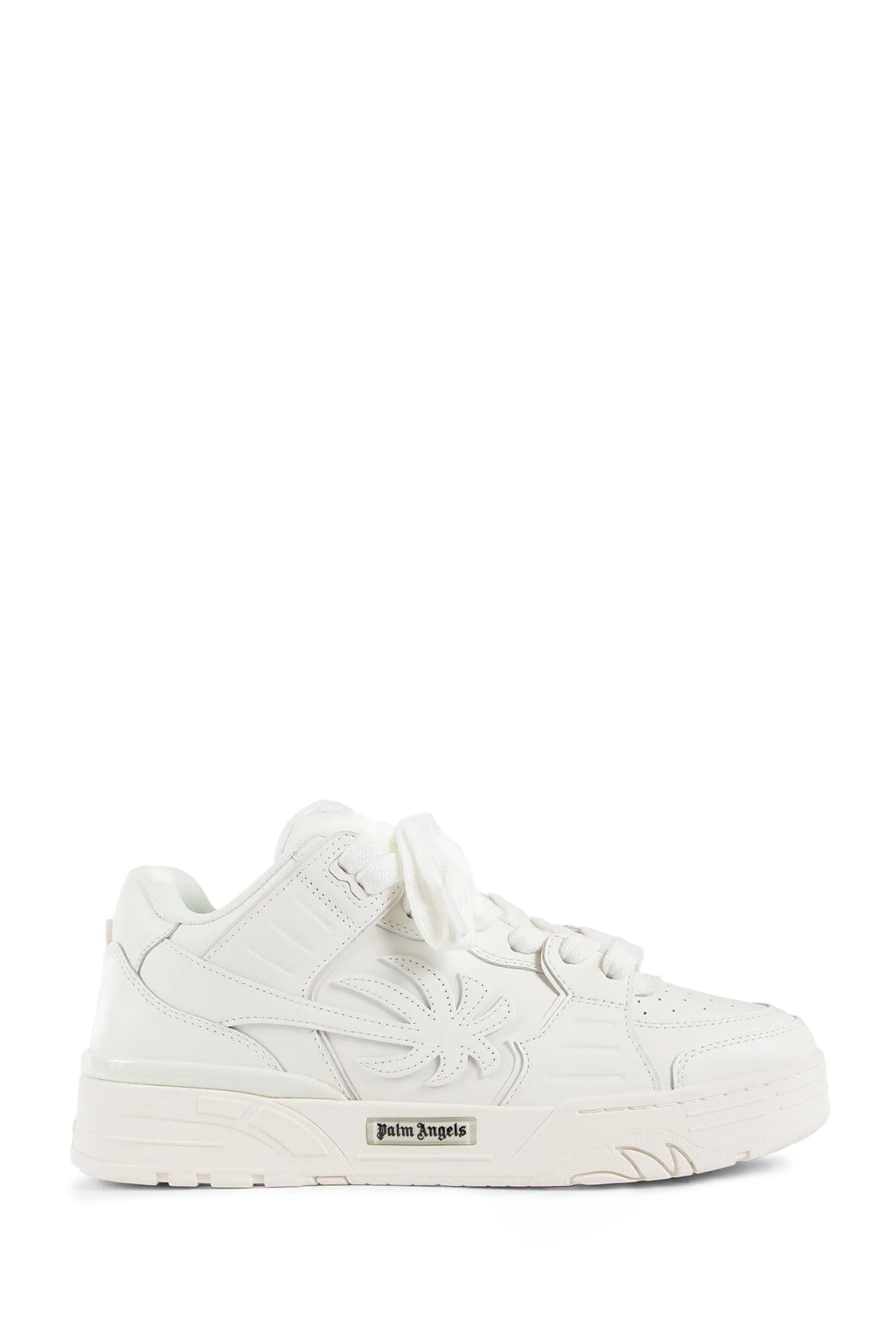 palm angels panelled venice leather sneakers