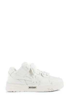 palm angels panelled venice leather sneakers