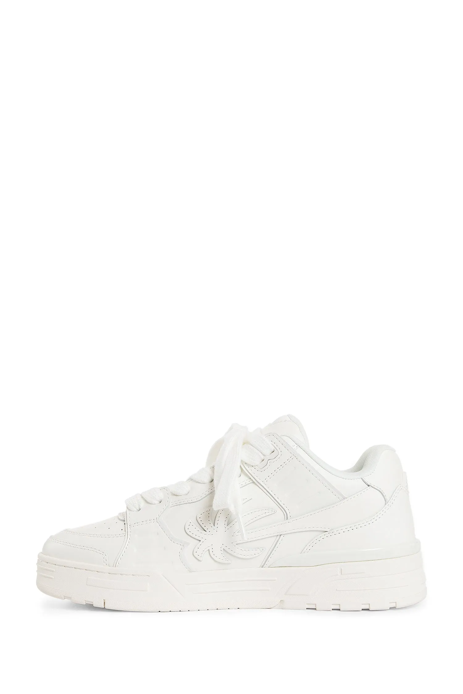 palm angels panelled venice leather sneakers