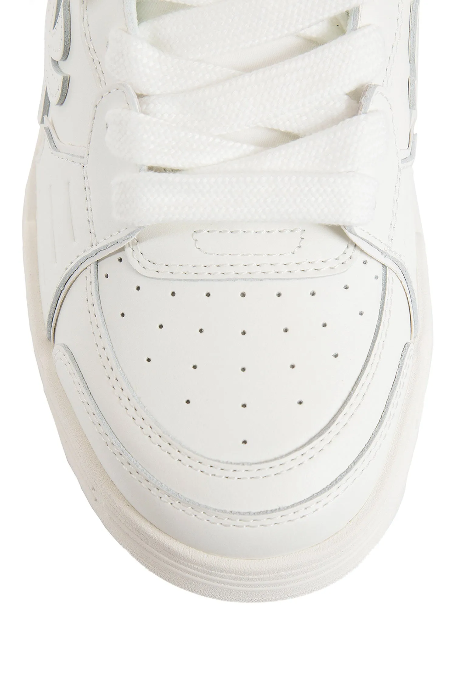 palm angels panelled venice leather sneakers