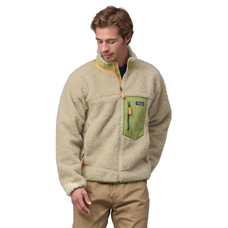 Patagonia Mens Classic Retro-X Jacket - Dark Natural-Buckhorn Green