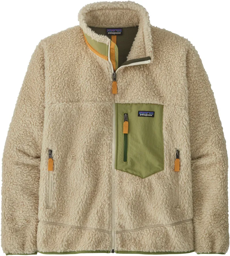 Patagonia Mens Classic Retro-X Jacket - Dark Natural-Buckhorn Green