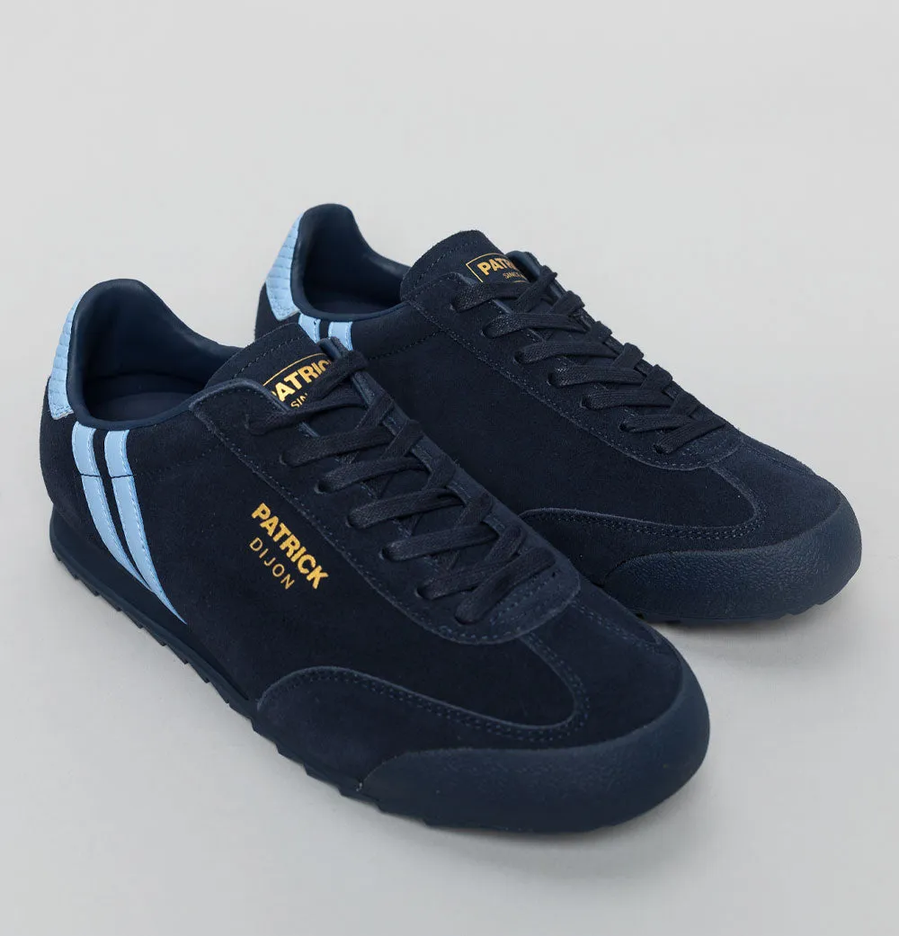 Patrick Dijon Trainers Navy/Sky Blue