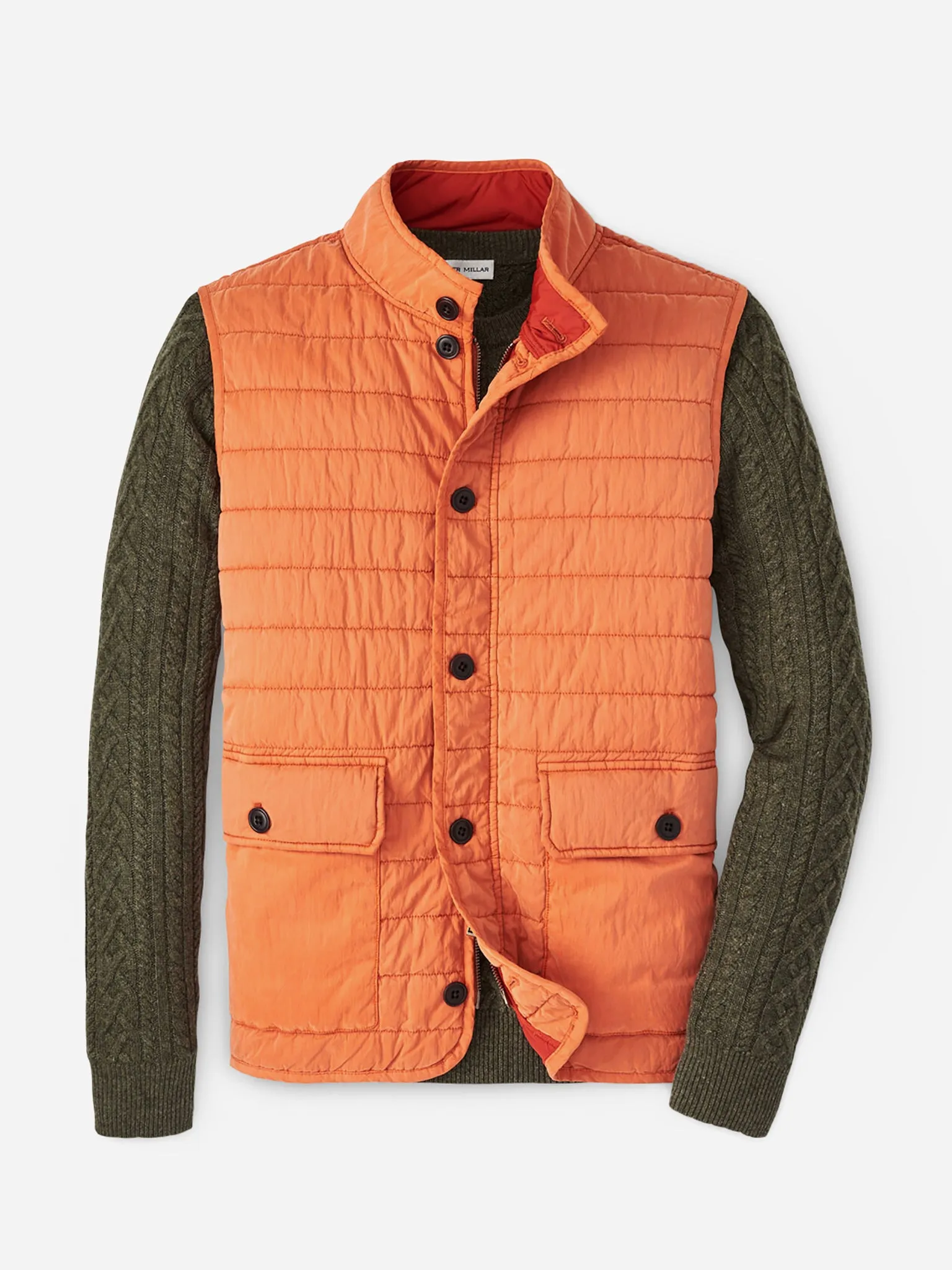     PETER MILLAR  Crown Men's Greenwich Garment-Dyed Vest    