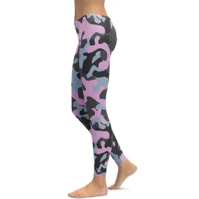 Pink Camo Leggings