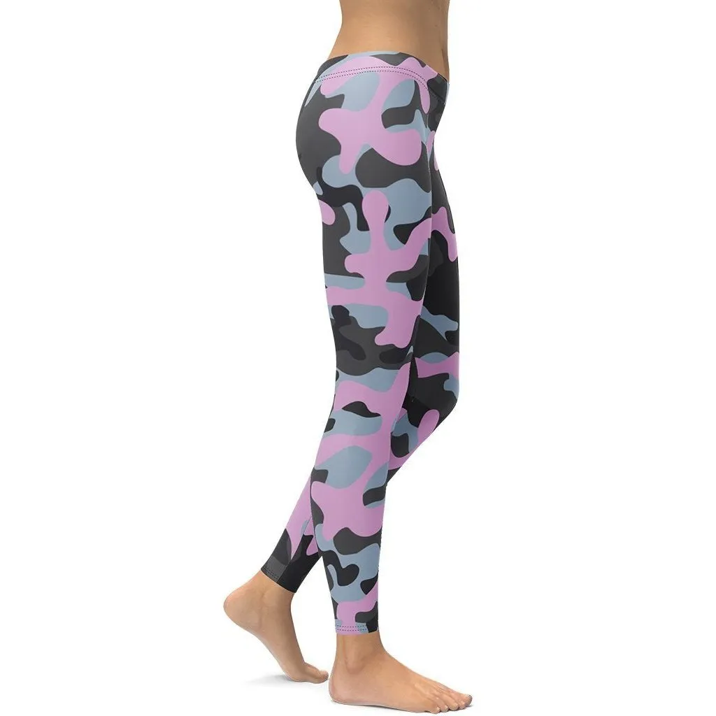 Pink Camo Leggings