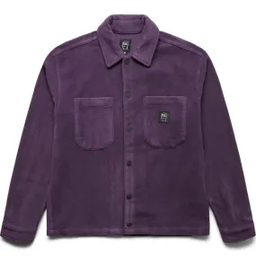 POLAR FLEECE CLIMBER SHIRT PURPLE | Bodega