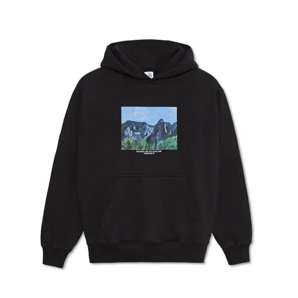 Polar Skate Co Ed Hoodie Sounds Like You Guys Are Crushing It Black