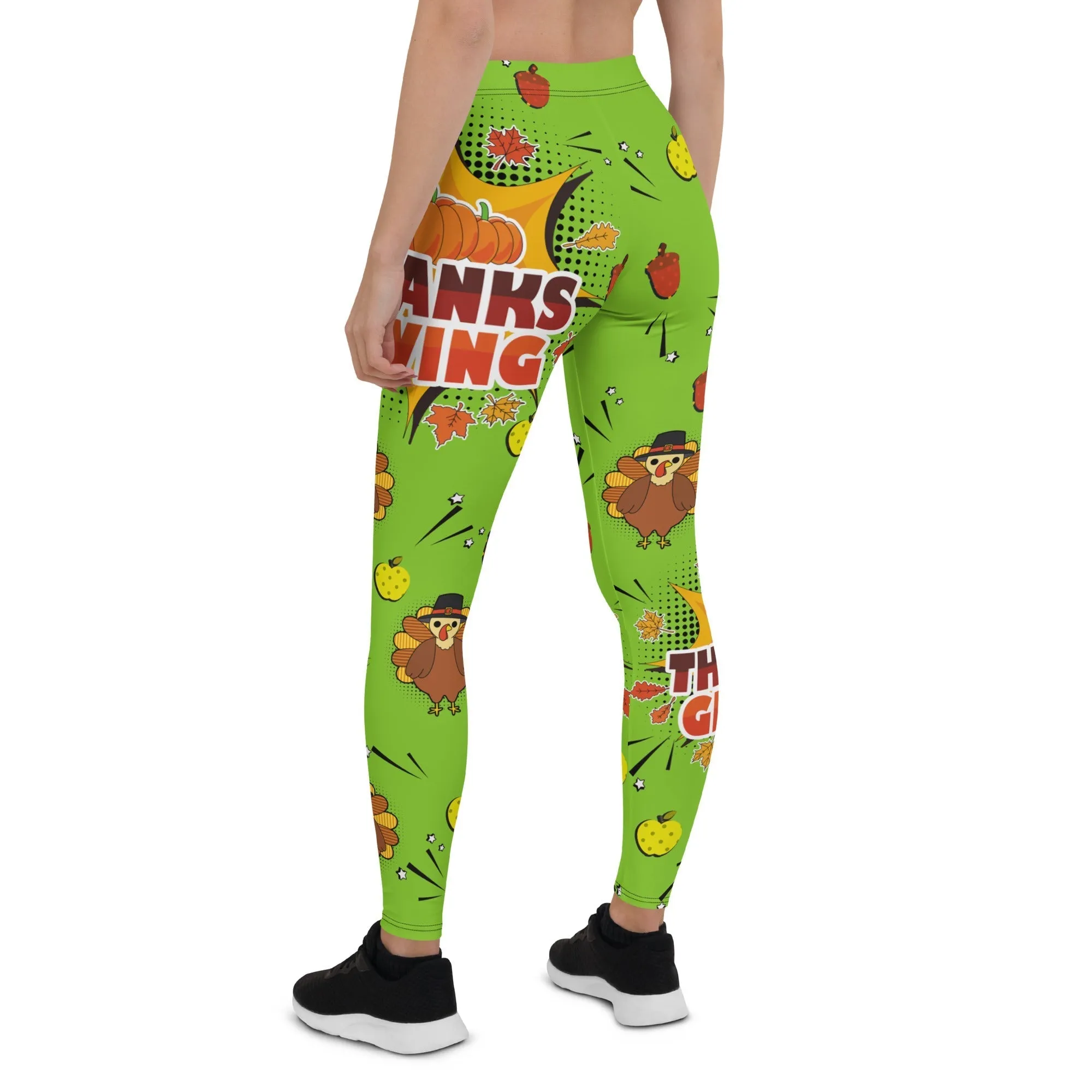 Pop Art Thanksgiving Leggings