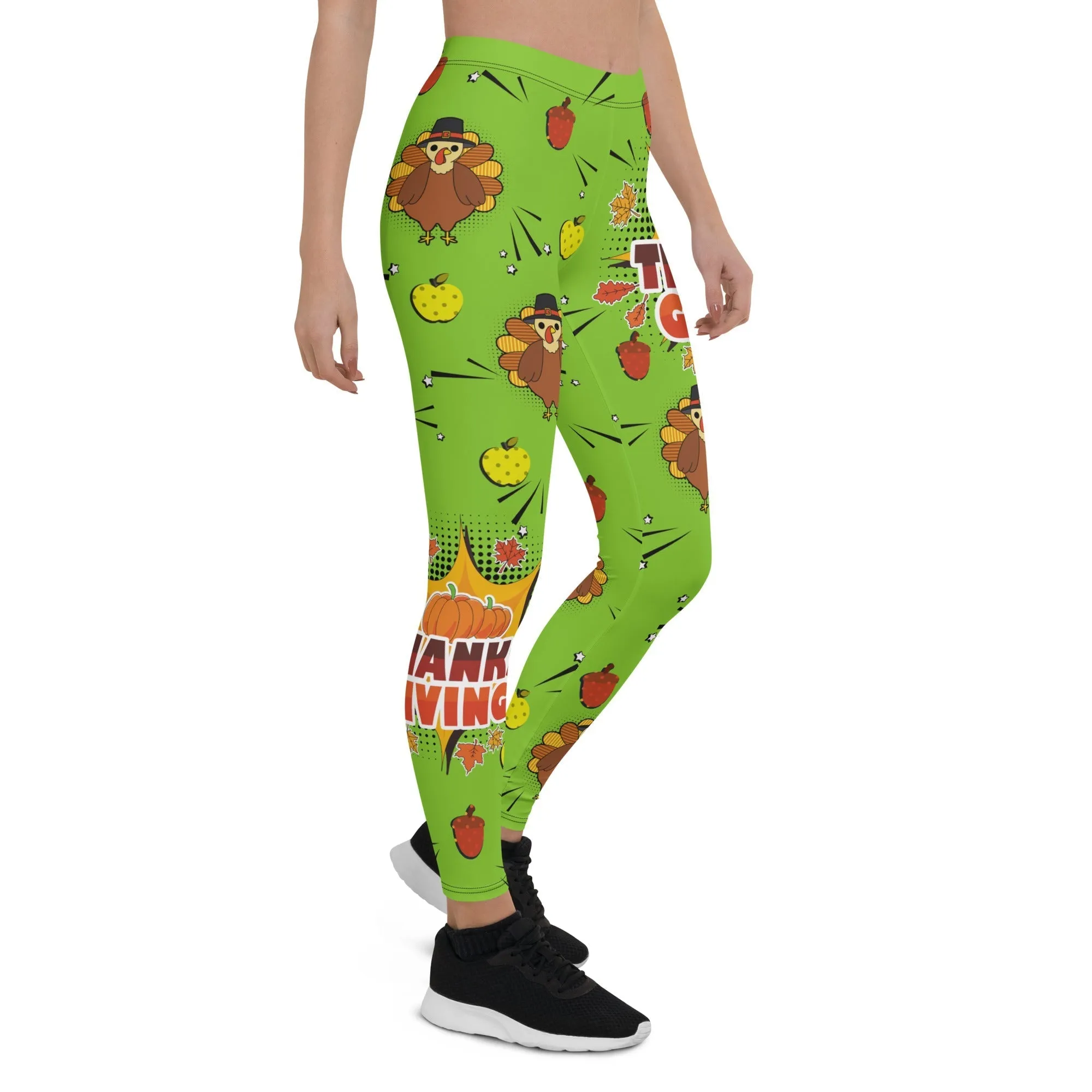 Pop Art Thanksgiving Leggings