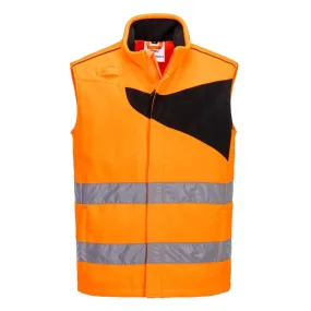 PORTWEST PW231 PW2 HI-VIS FLEECE BODYWARMER